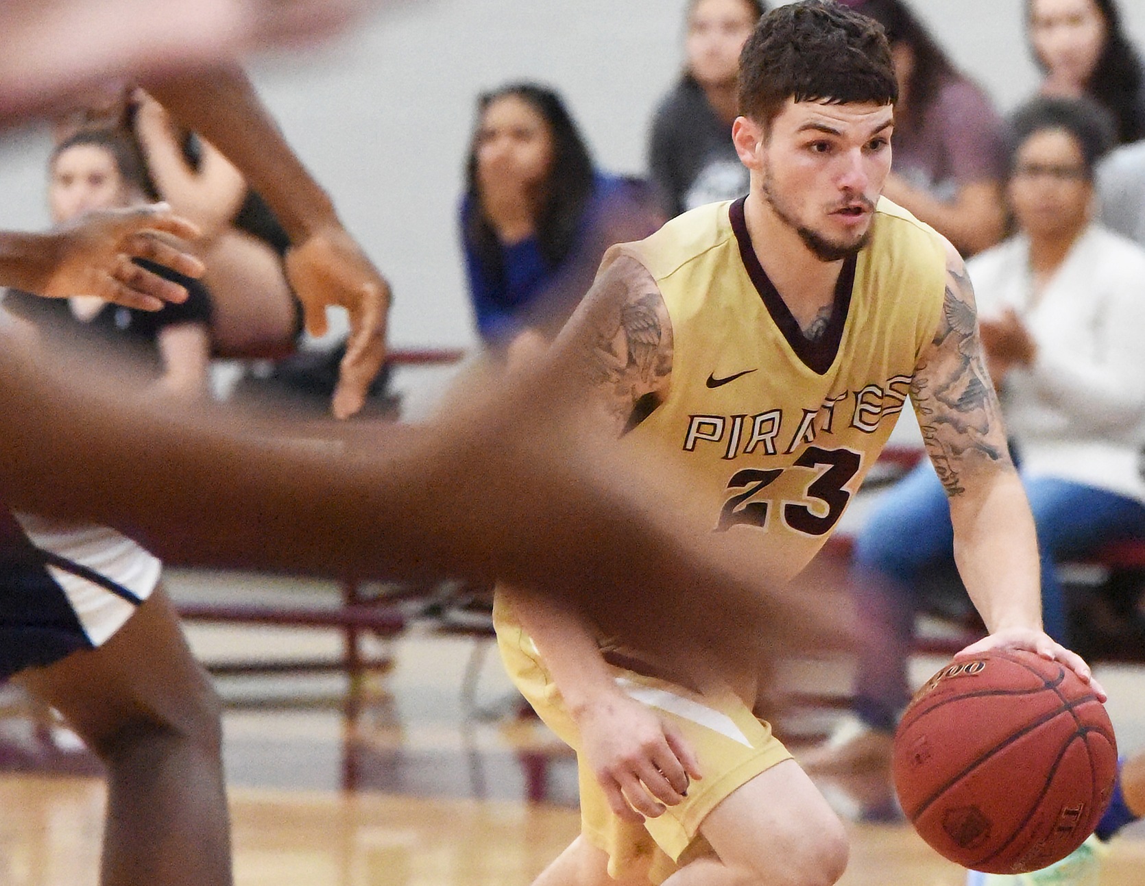 Jacob Brown had 35 points Wednesday night against Coastal Bend College.